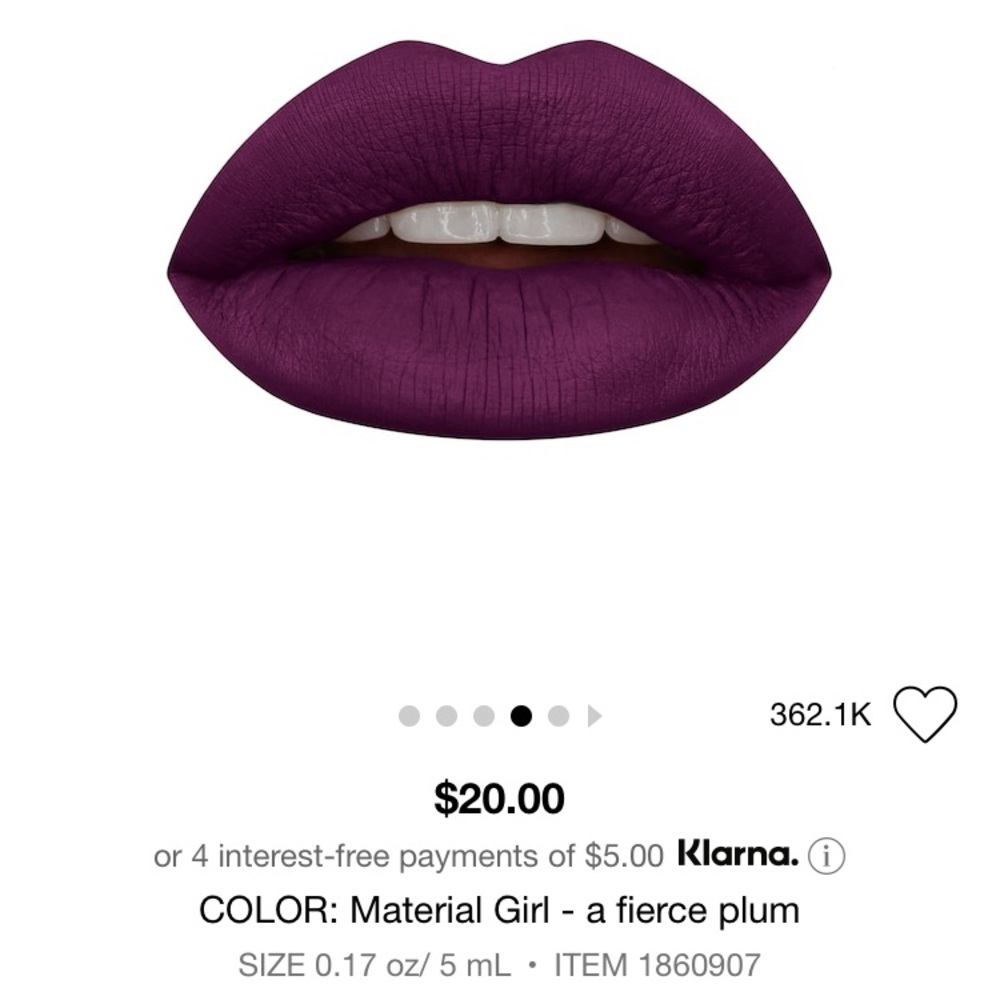 Huda Beauty Liquid Matte in Material Girl